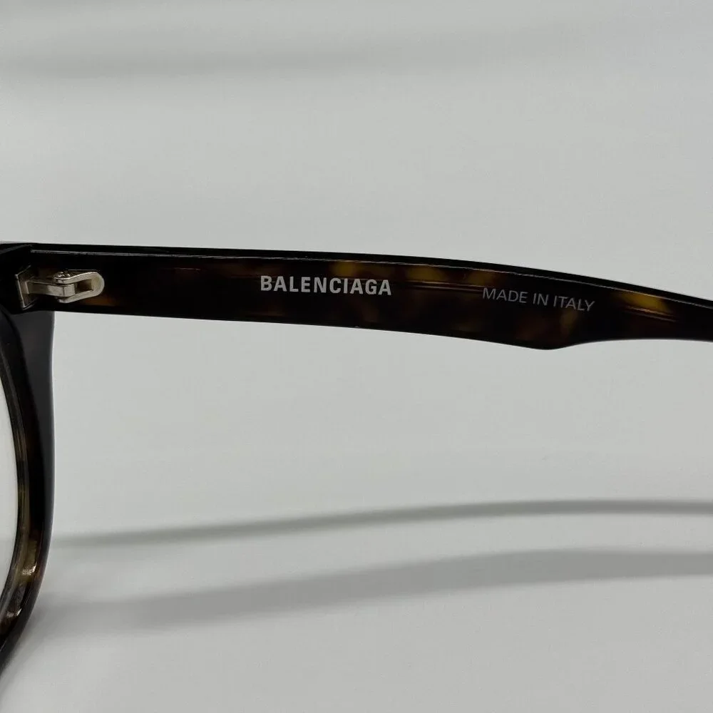 NEW BALENCIAGA BB0131O 005 CAT EYE DARK HAVANA WOMEN EYEGLASSES BALENCIAGA